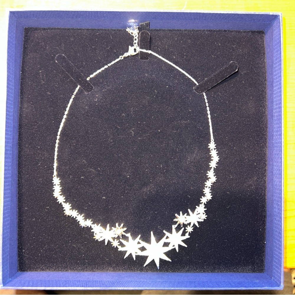 New Swarovski Silver/5230286 Fiji Necklace